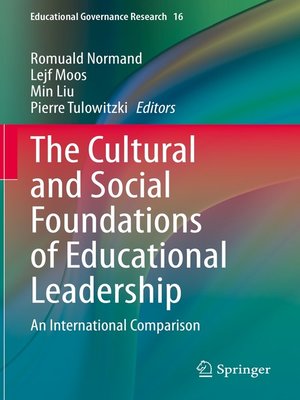 cover image of The Cultural and Social Foundations of Educational Leadership